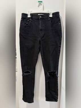 Abercrombie & Fitch Black The Skinny High Rise Jeans